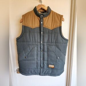 NWOT Howler Brothers Rounder Vest in Smoked Blue/Khaki